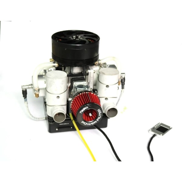 Moteur de générateur hybride 7000W générateur 12S-14S adapté 22L 22KG système de moteur agricole longue endurance avion RC VTOL bricolage